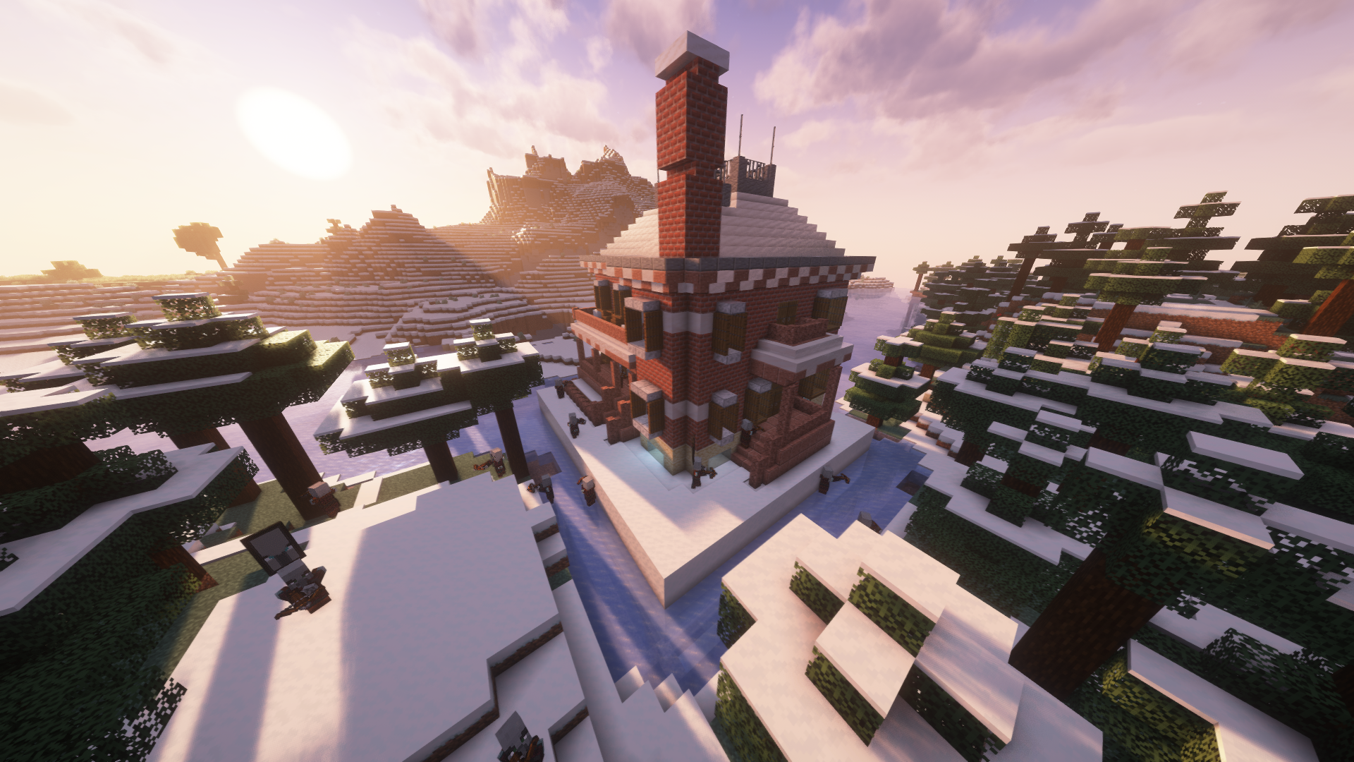 Snowy Mansion