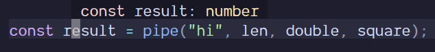 Type of returned value is inferred correctly